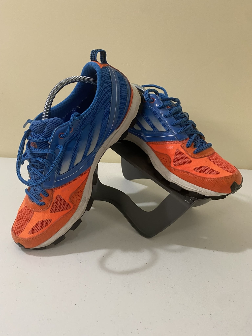 adidas Men's Athletic Running Shoes Blue & Orange